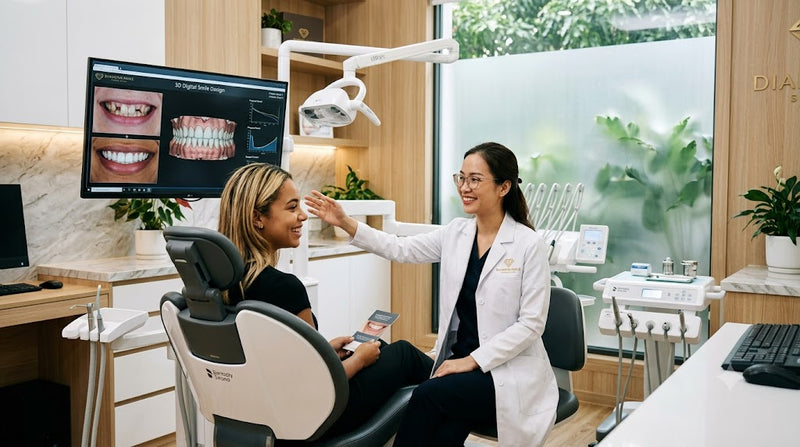 International patient consultation for dental treatment in Ho Chi Minh City, Vietnam